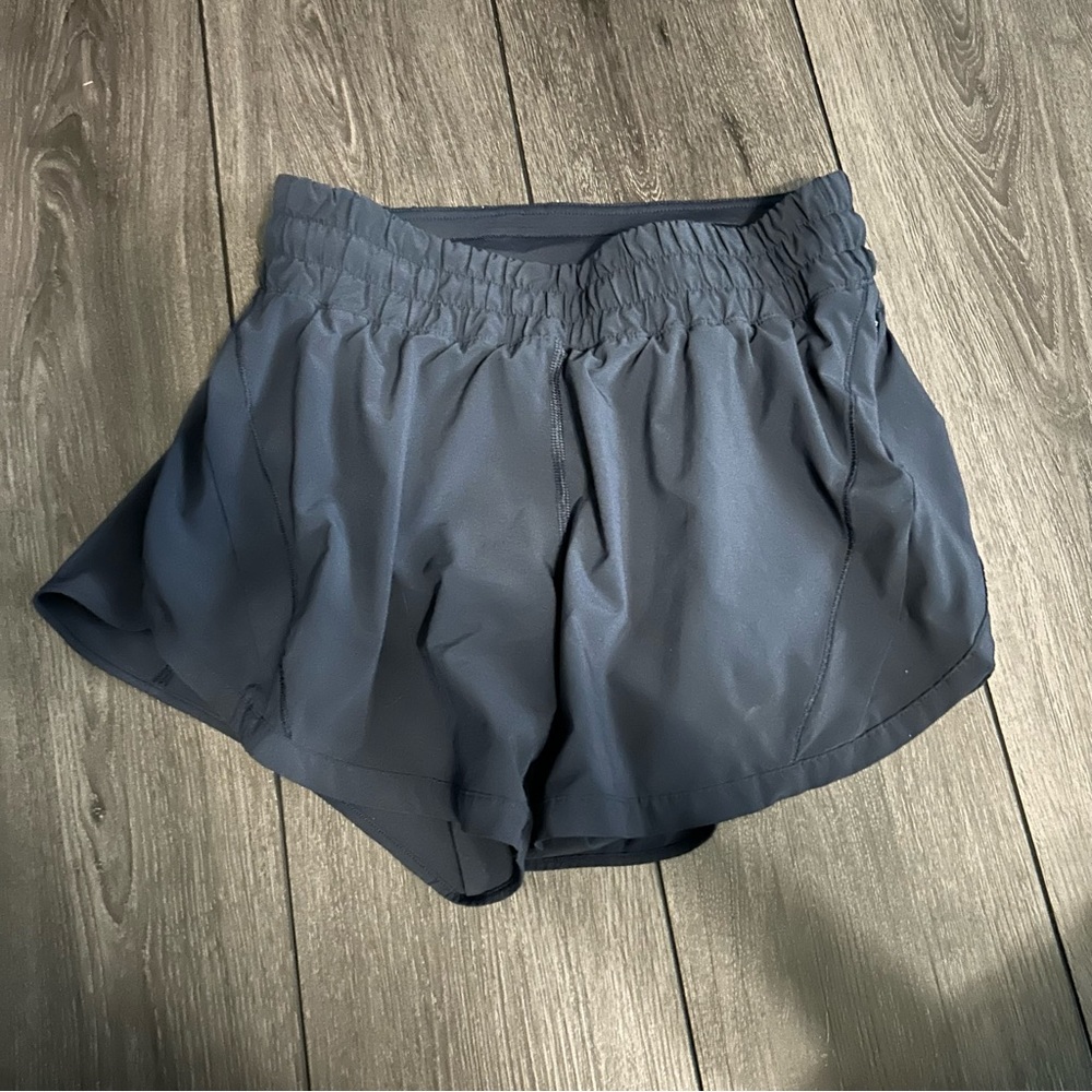 Lululemon Navy Tracker Shorts
